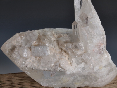 Double Terminated Quartz with Barnacles